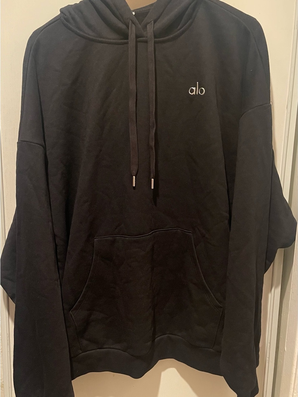 ALO Chandali A Capuche Accolade Black hoodie